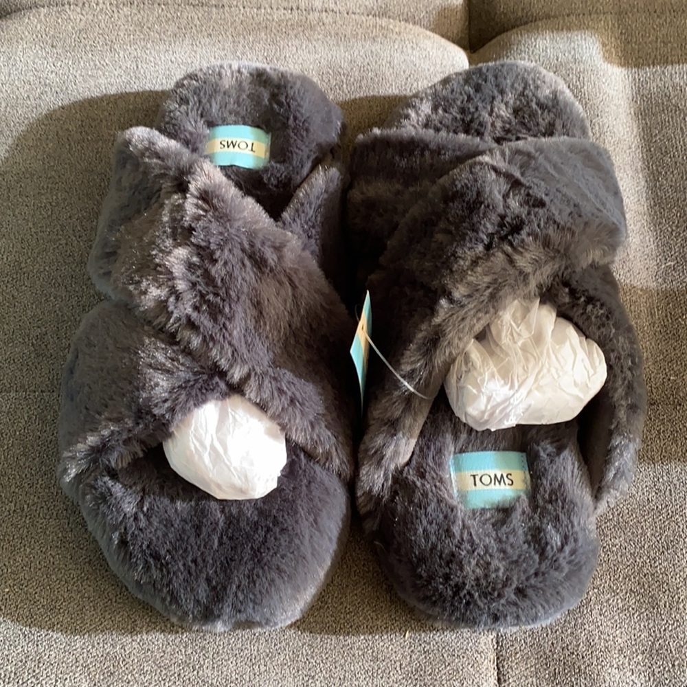 TOMS Susie Faux Fur Slippers